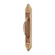 AISHA Door Pull Handle on Plate - Gold 